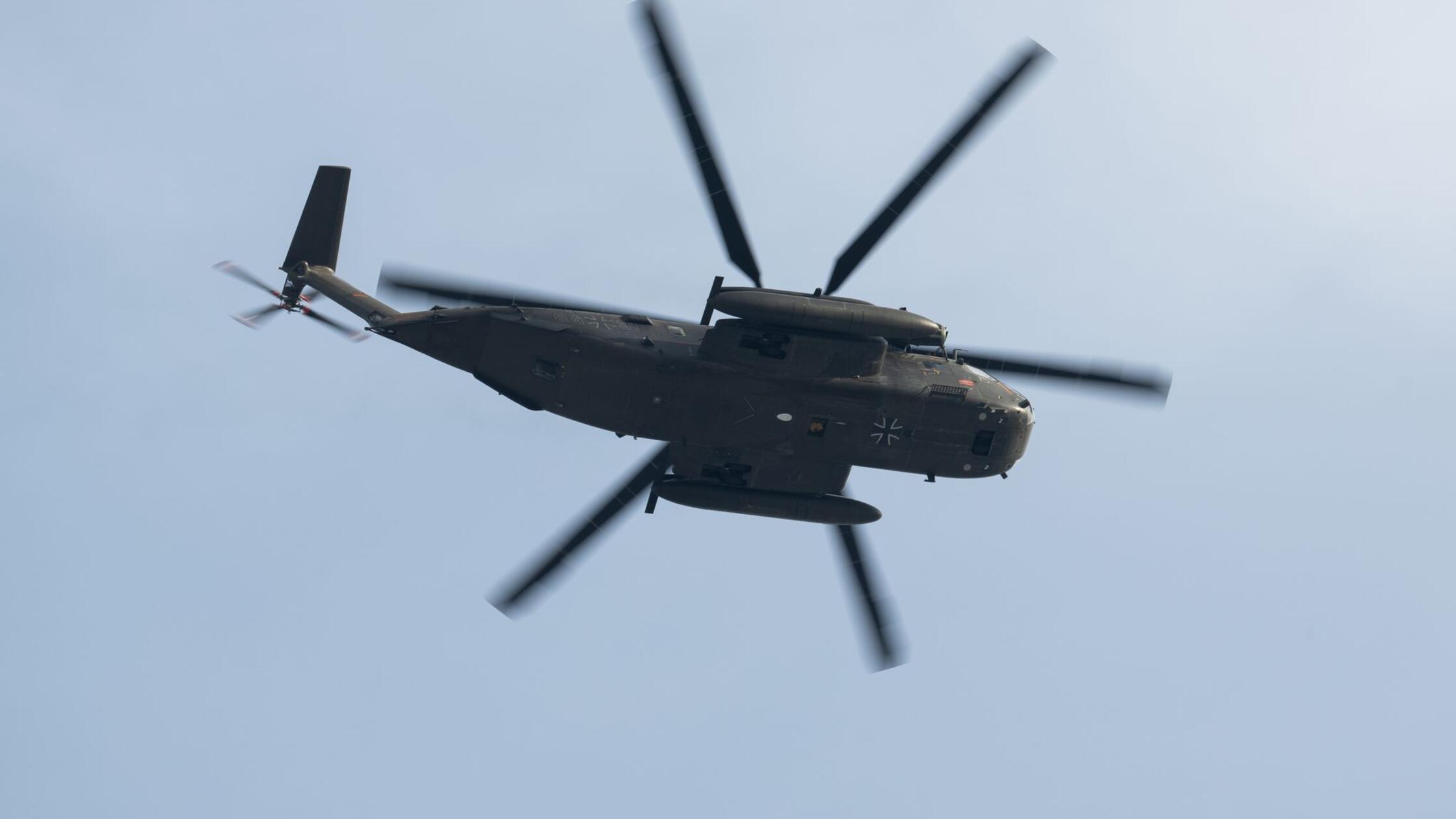 Soldat verunglückt beim Abseilen aus Hubschrauber