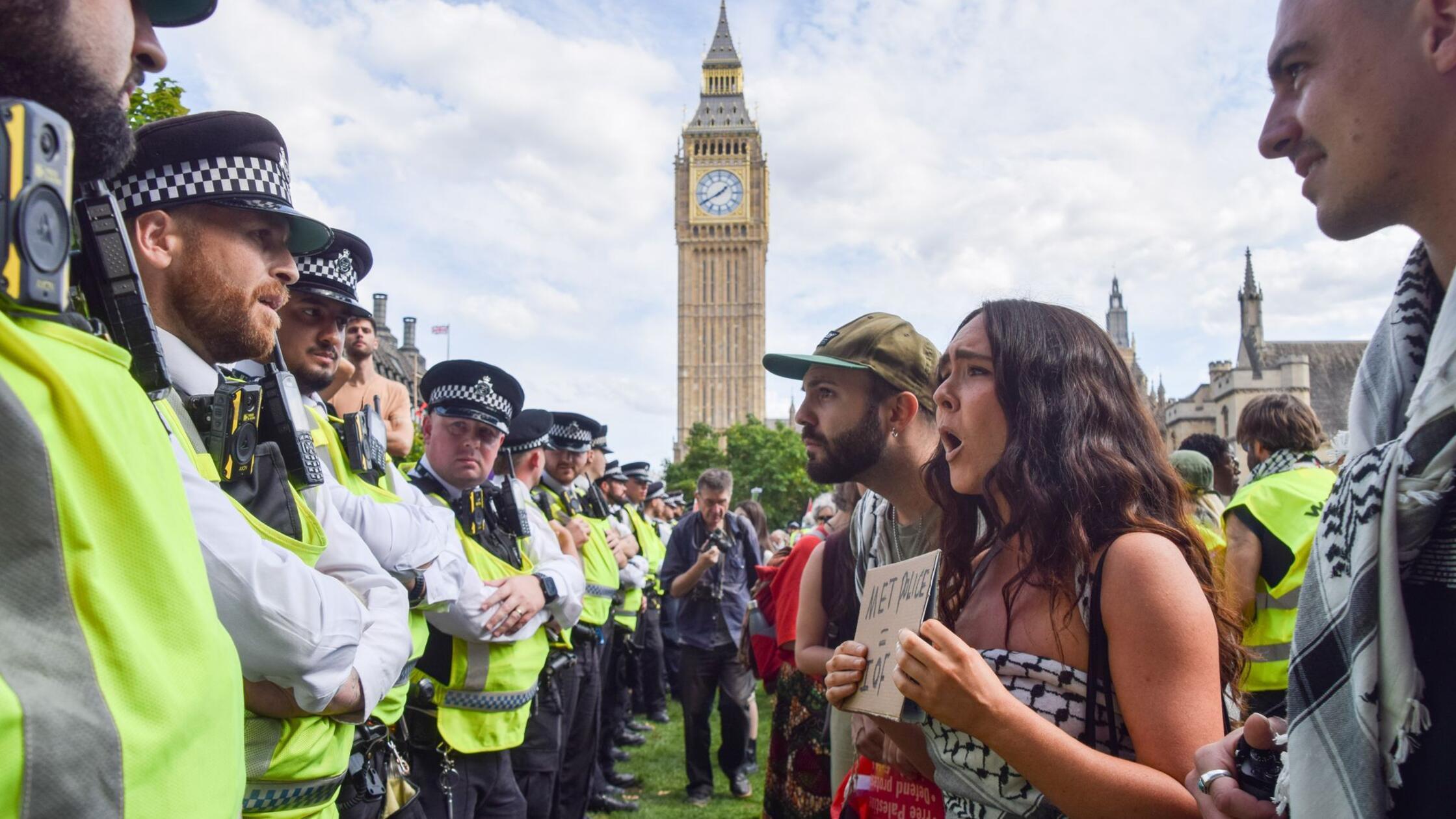 London: Tumulte und Festnahmen bei propalästinensischer Demo