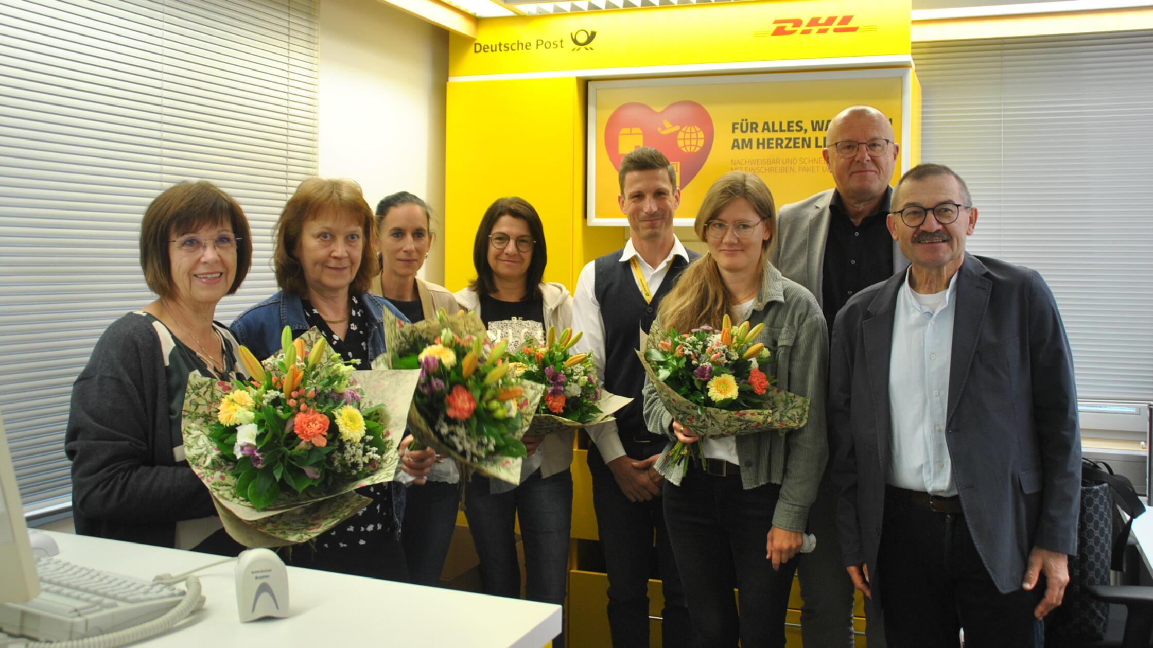 Sie freuen sich über die Integration der Postfilia