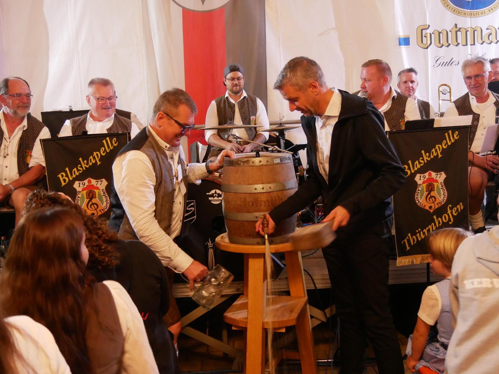 Da floss der Gerstensaft in Strömen. Doch Festwirt