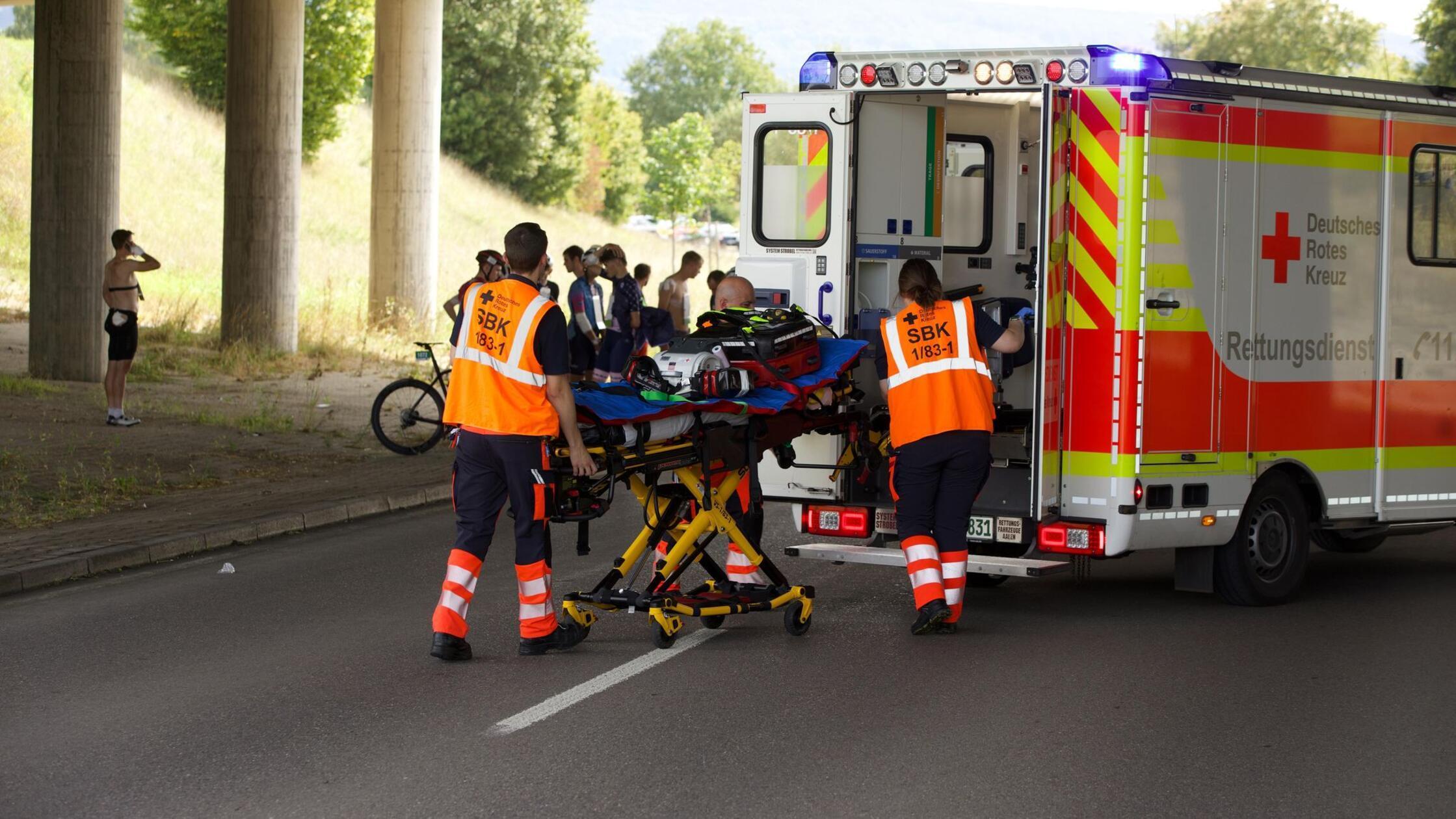 Bis zu 70 Verletzte nach Massensturz beim „Riderman“