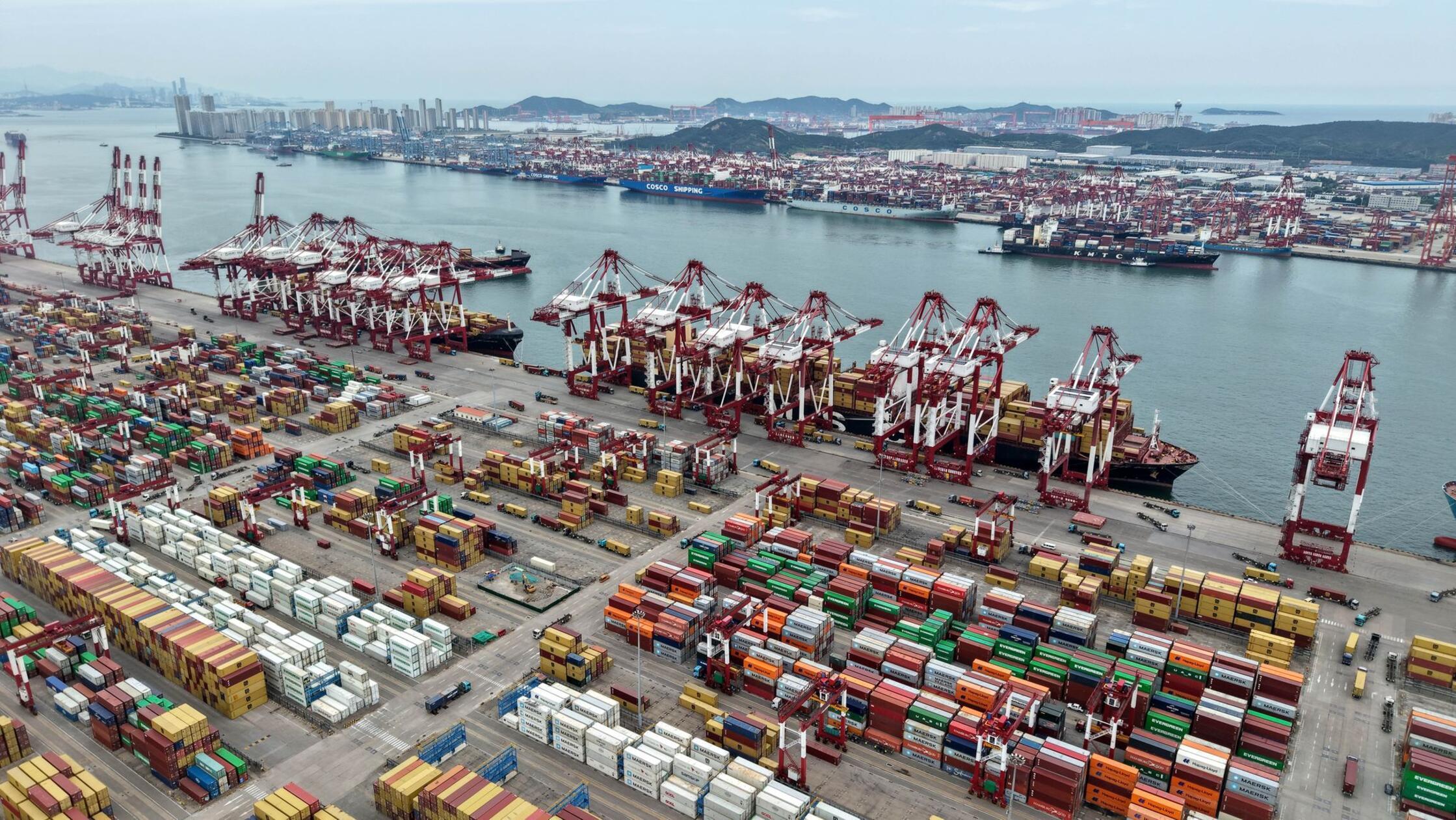 Chinas Exporte in die USA brechen im August ein