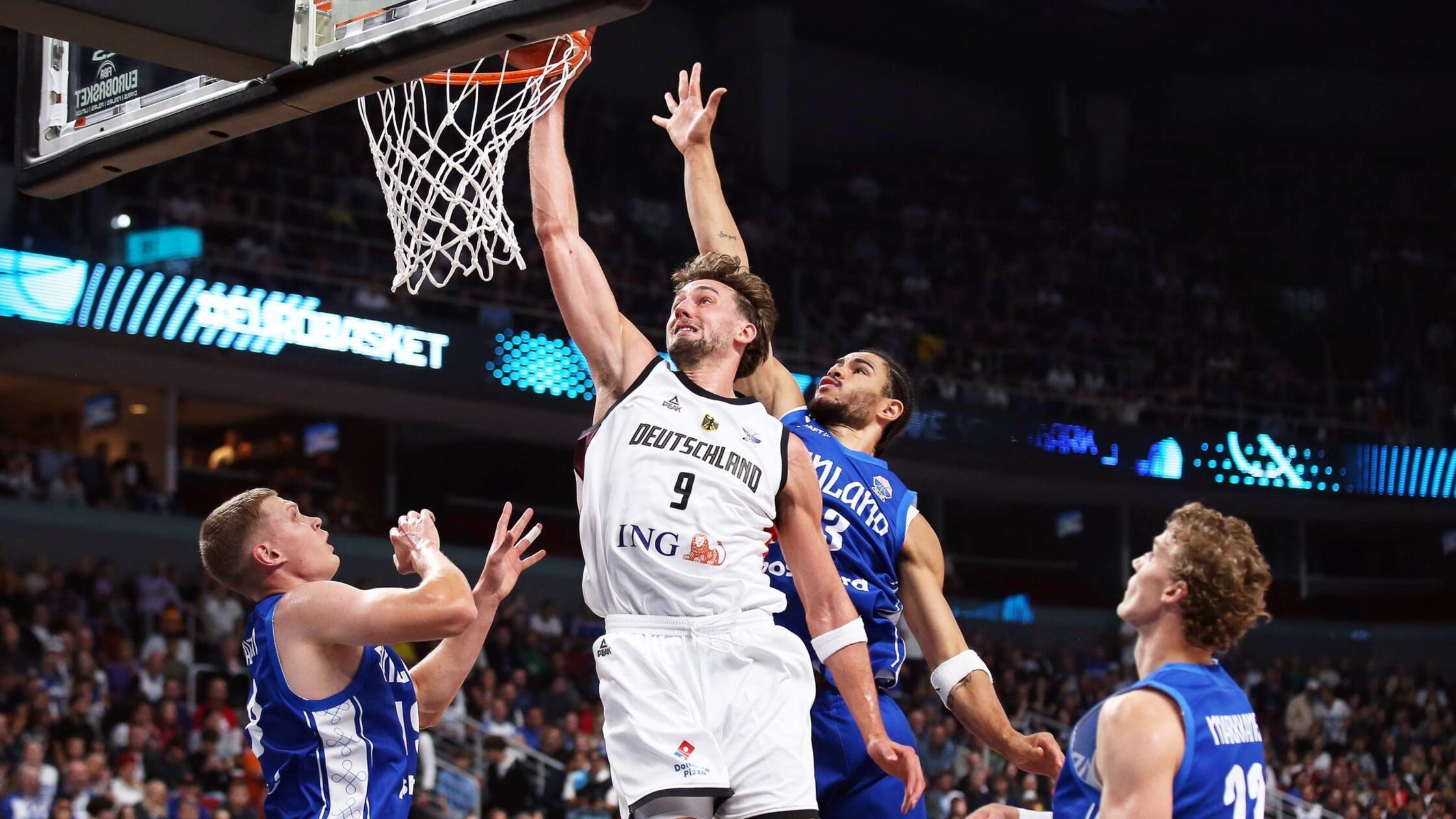 Der Titeltraum lebt: Deutsche Basketballer stürmen ins EM-Finale - erstmals nach 20 Jahren