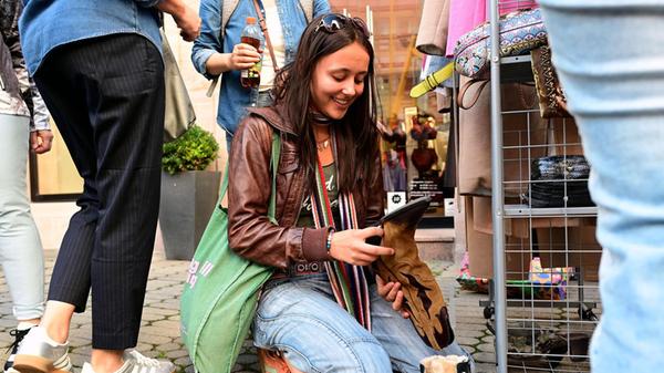 ...wie etwa ein besonderes Paar Stiefel.