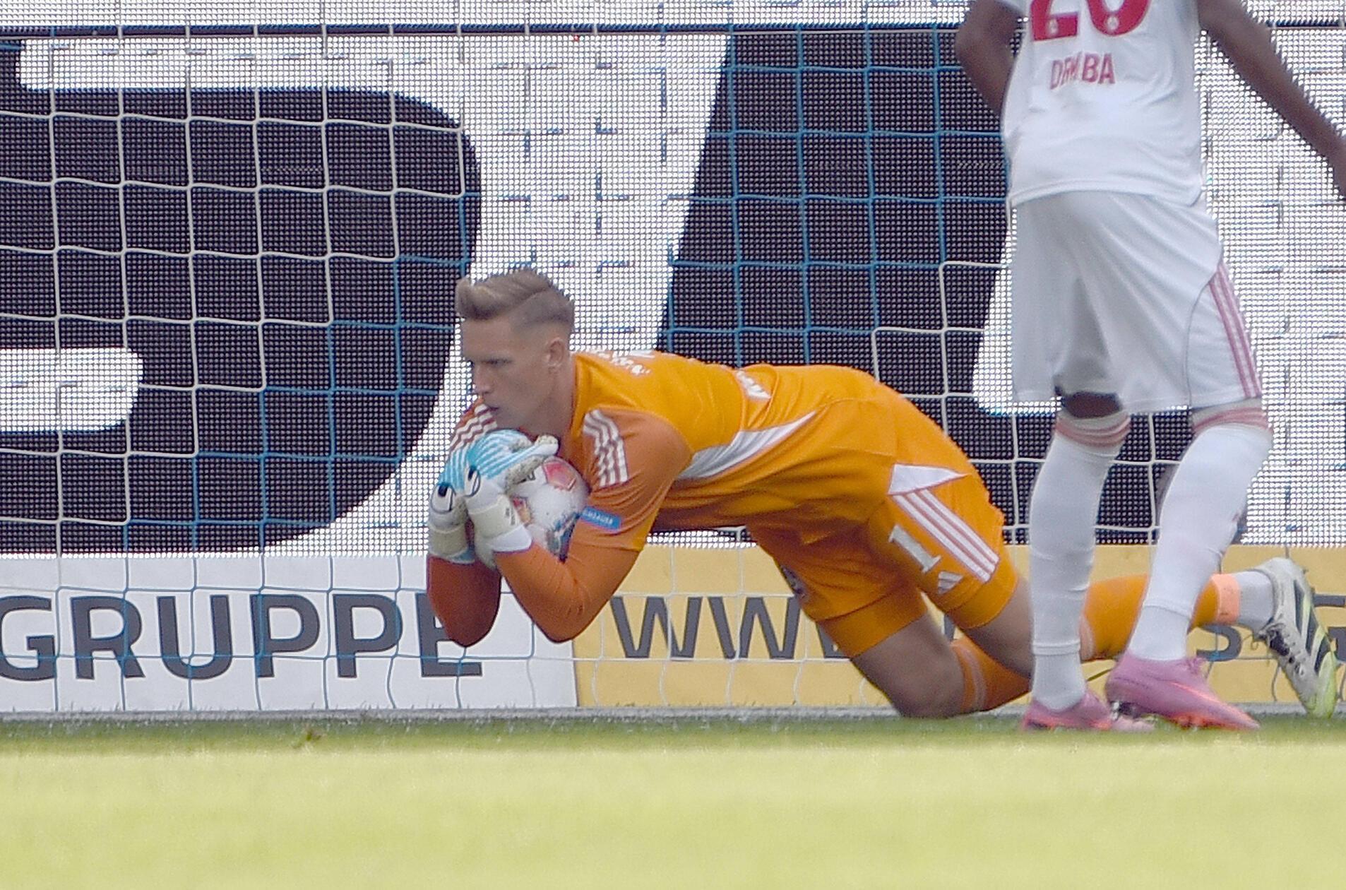 Jan Reichert bewahrt seine Mannschaft mehrmals vor dem erneuten Rückstand.