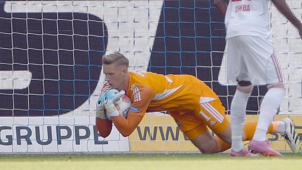 Jan Reichert bewahrt seine Mannschaft mehrmals vor dem erneuten Rückstand.