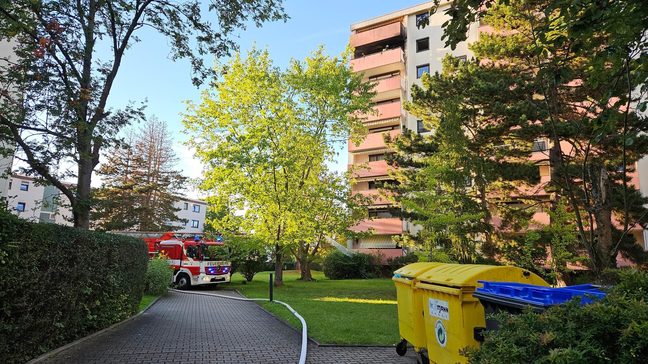 Am Sonntag (14.09.2025) kam es zu einem Brand im 7