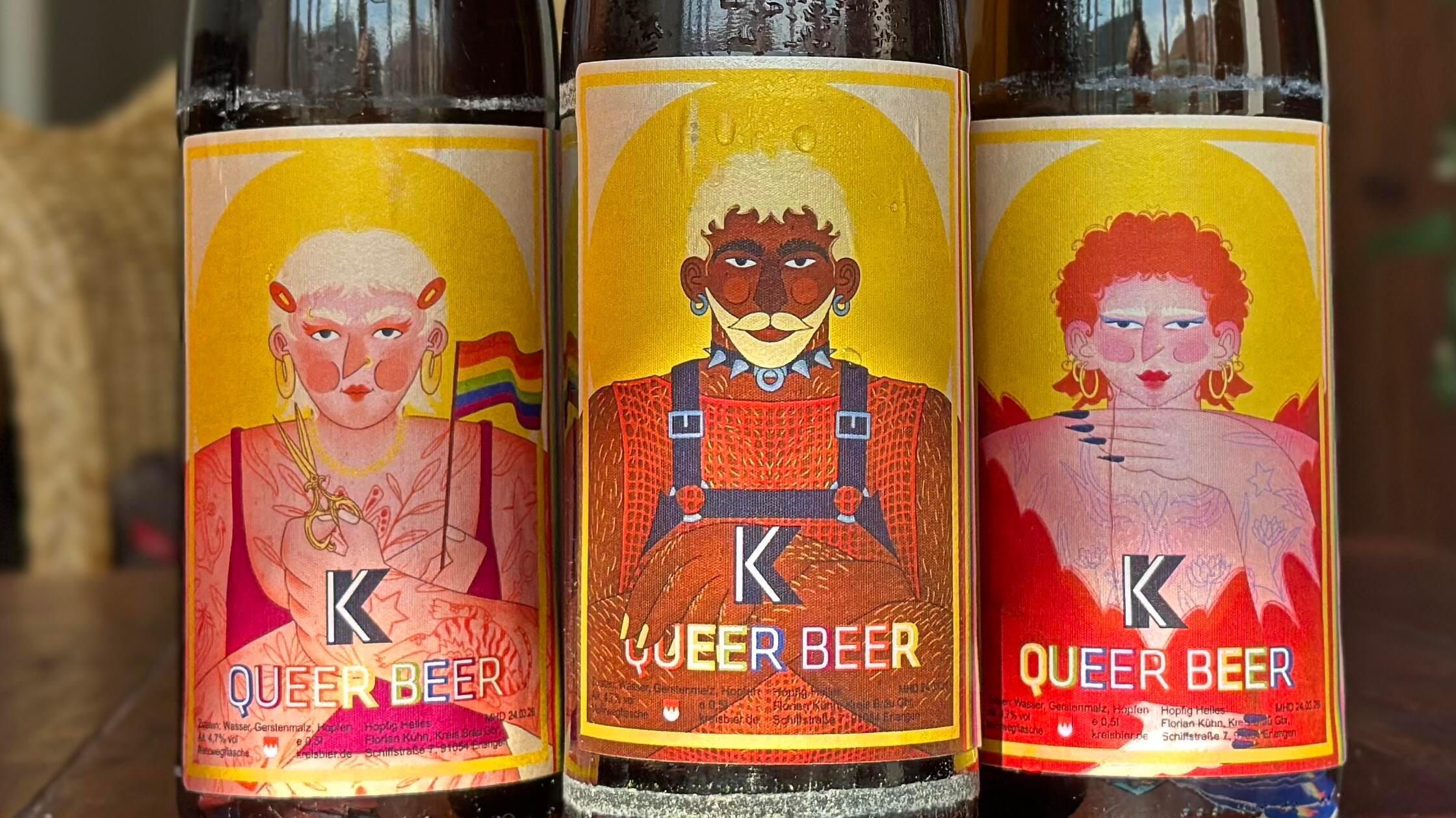 „Queer Beer“: Zum Erlanger CSD gibt es ein fränkisches Bier im ...