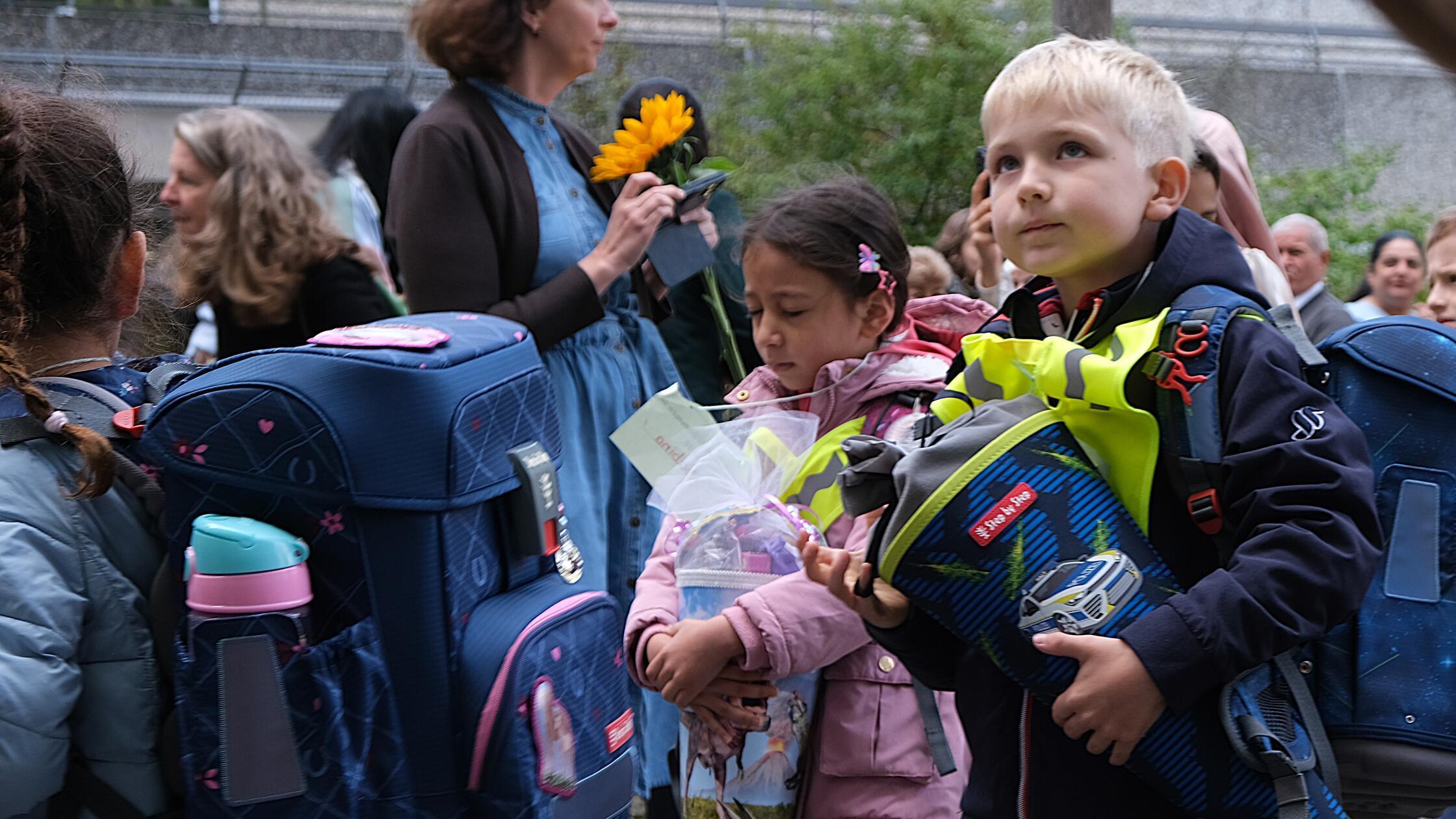 Einschulung Thusneldaschule