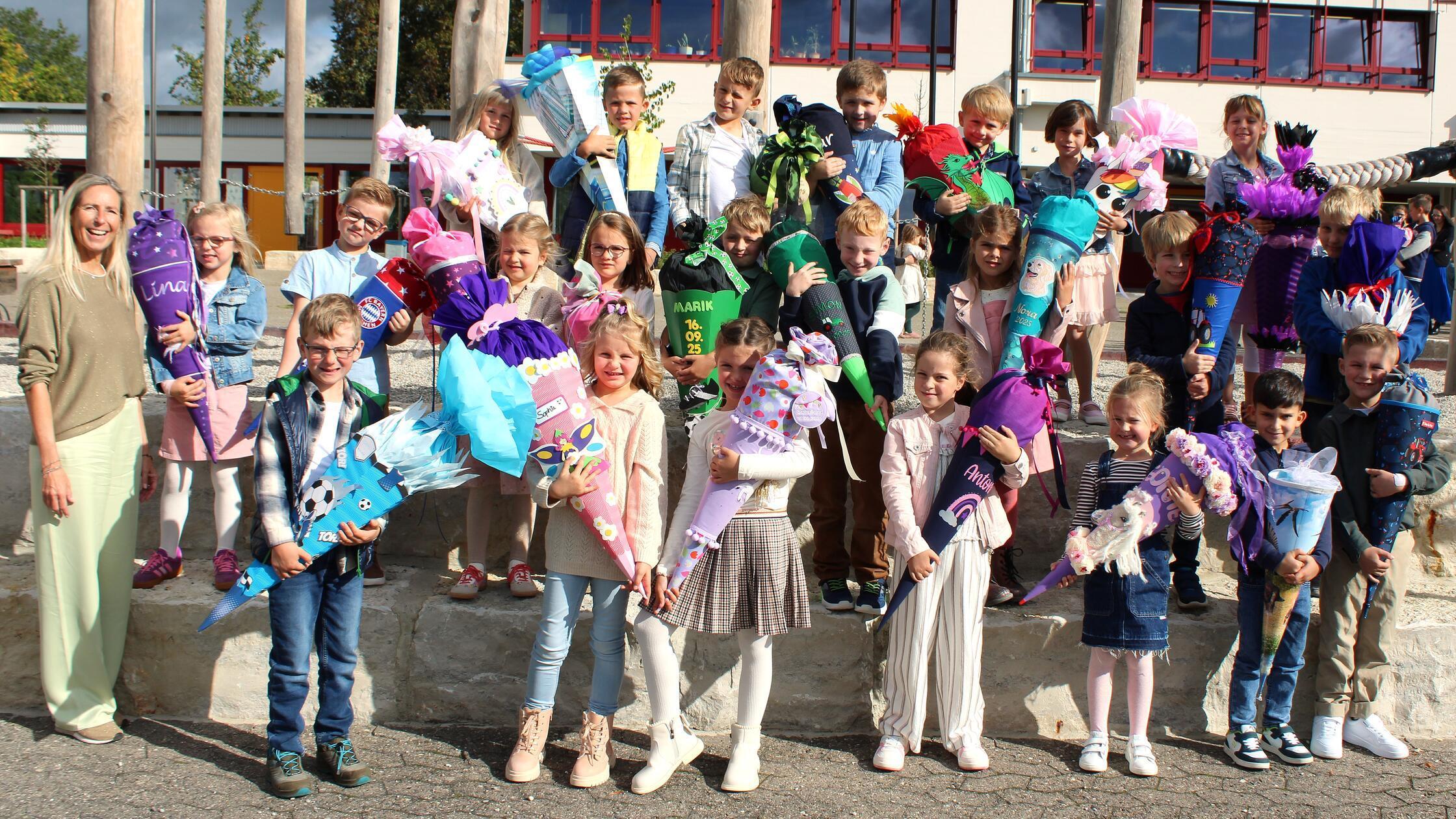 Einschulung Pottenstein 2025 Klasse 1a