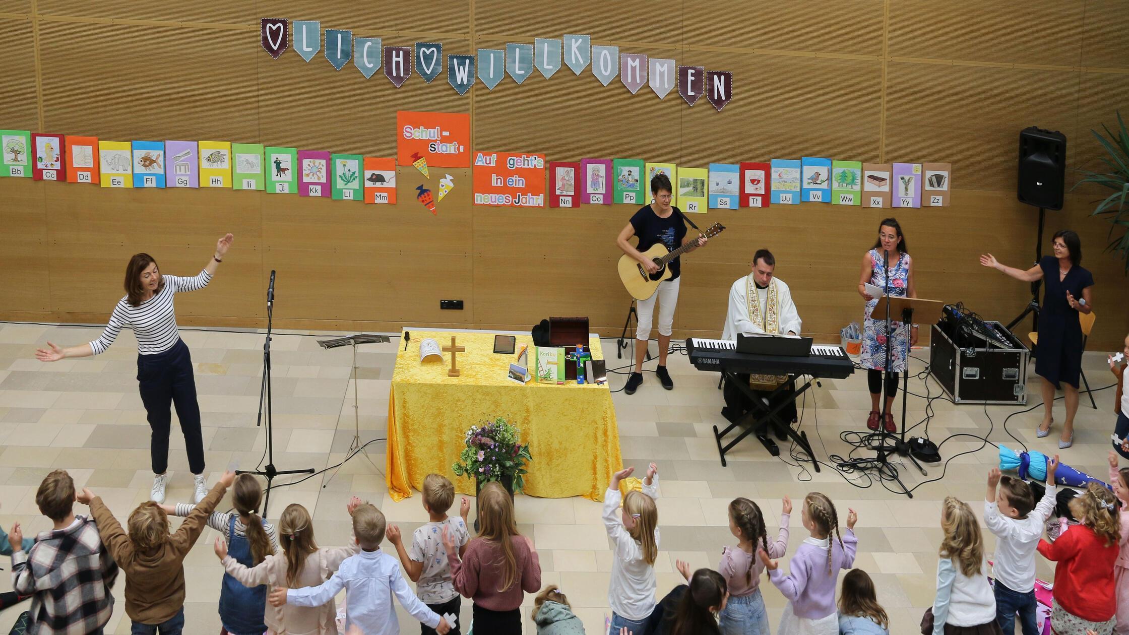 GMS Heideck, erster Schultag