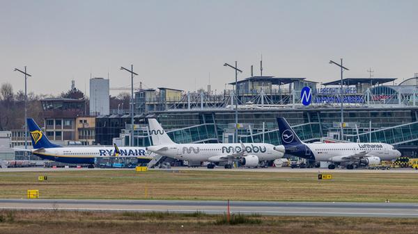 Flughafen Nuernberg, 30.03.2025