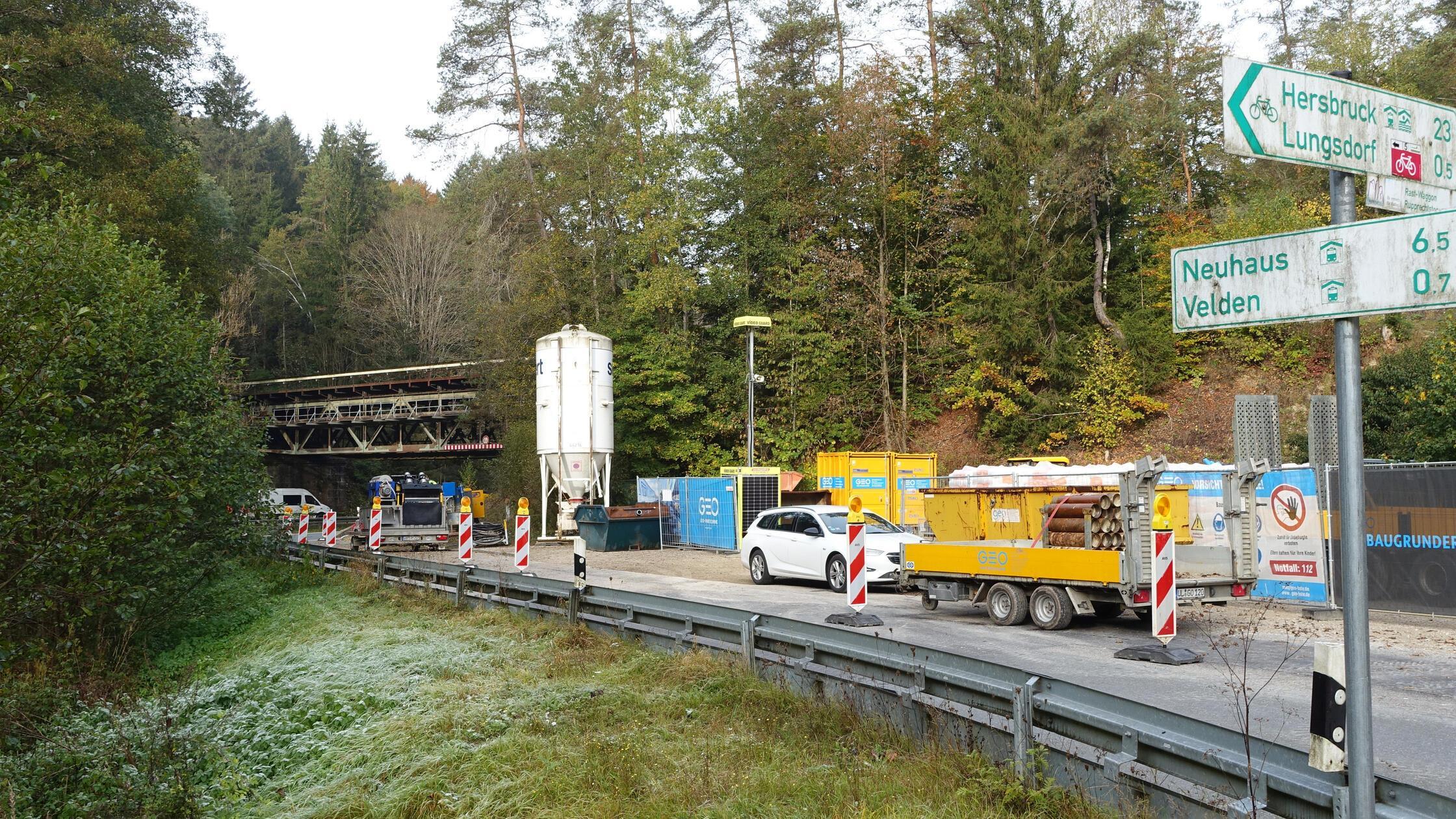 Untersuchungen Eisenbahnnrücken