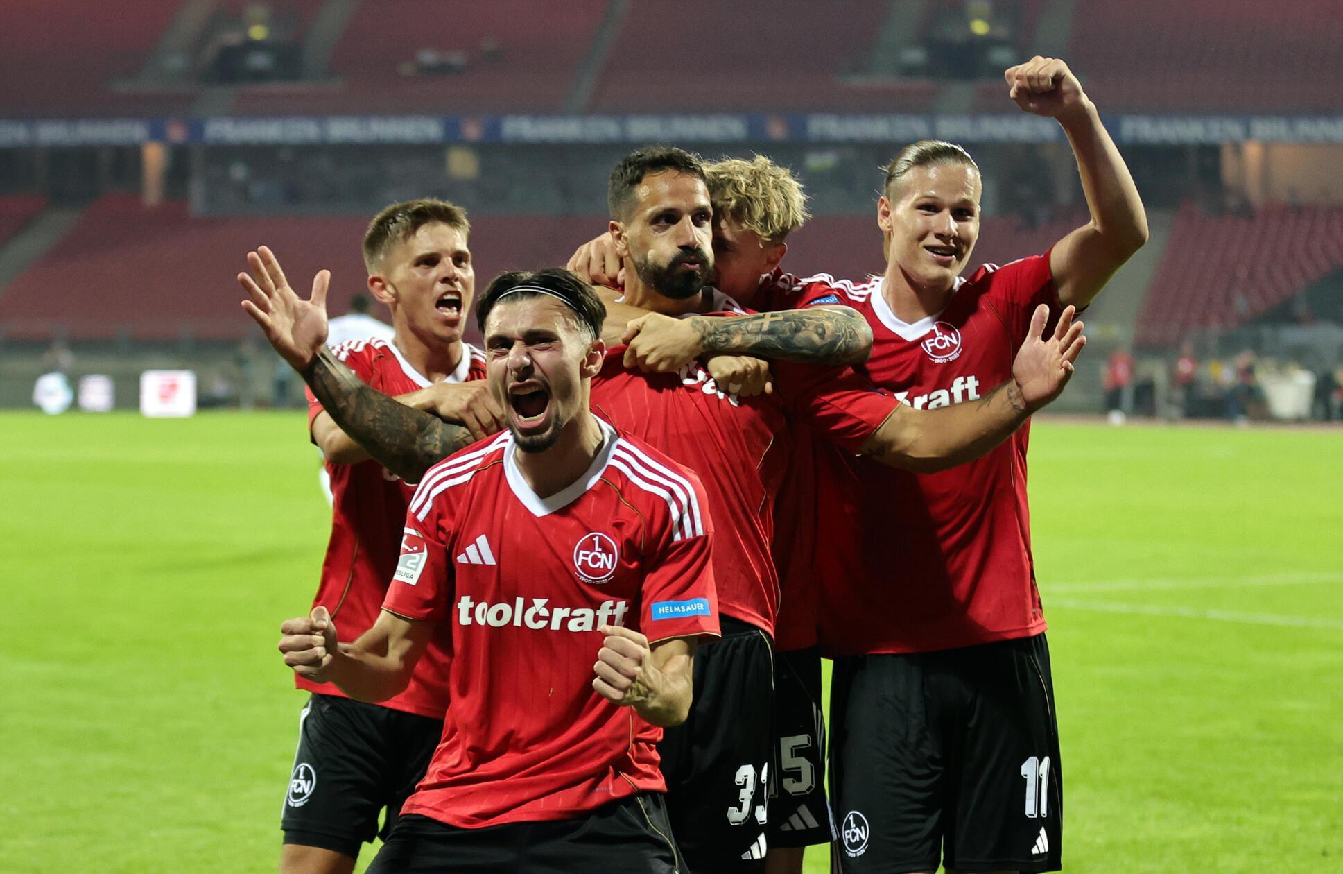 Emotionen pur: Nach 188 Tagen feiert der FCN erstmals wieder einen Heimsieg in der zweiten Fußball-Bundesliga.