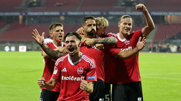 Emotionen pur: Nach 188 Tagen feiert der FCN erstmals wieder einen Heimsieg in der zweiten Fußball-Bundesliga.
