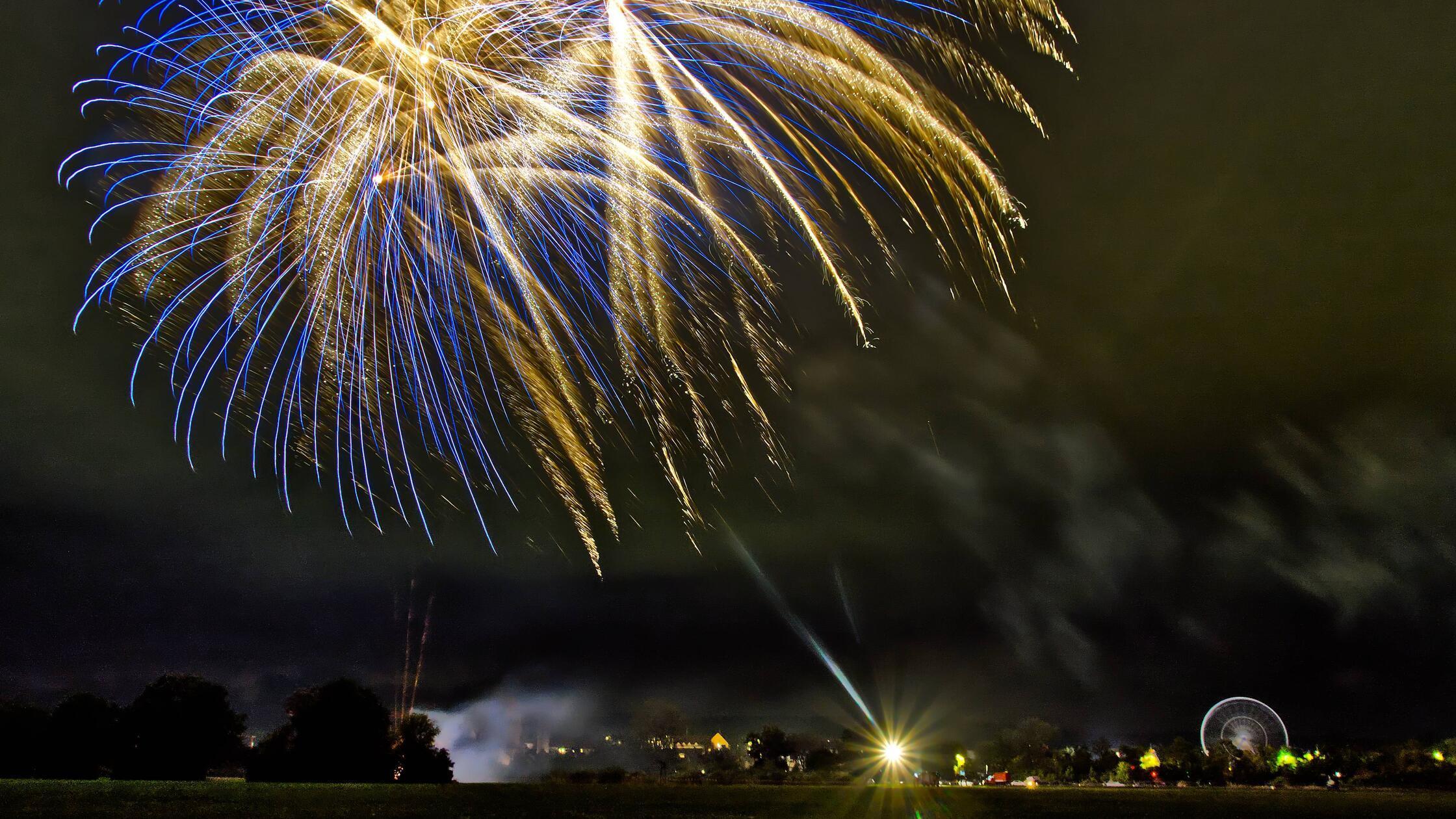 Feuerwerk Kirchweih Gunzenhausen