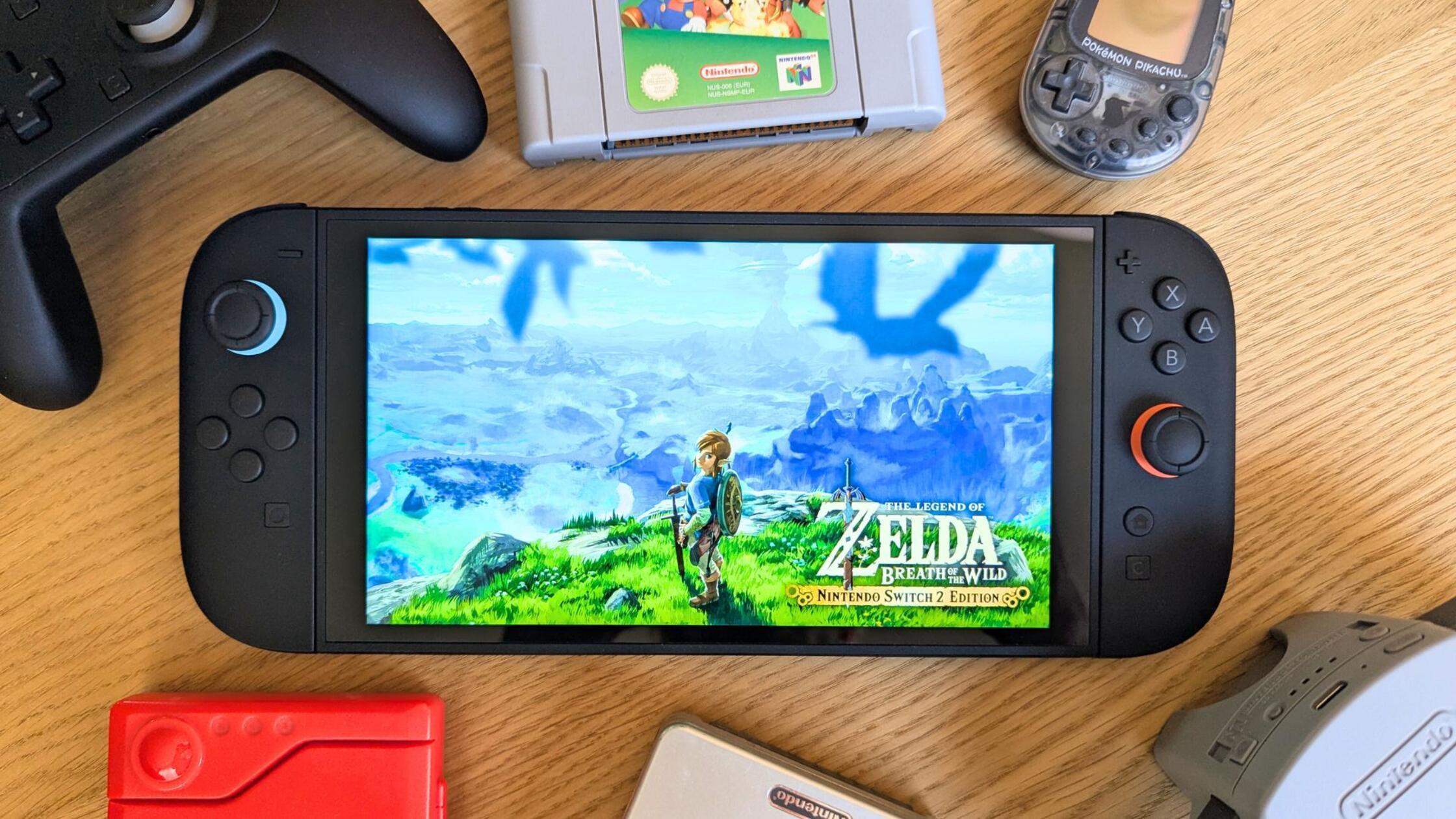 Nintendo Switch 2 Konsole Zelda Retro