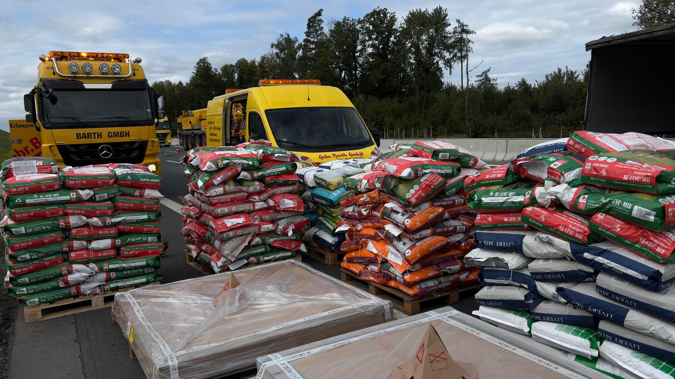 Auf der A3 etwa auf der Höhe von Buchfeld (Landkre