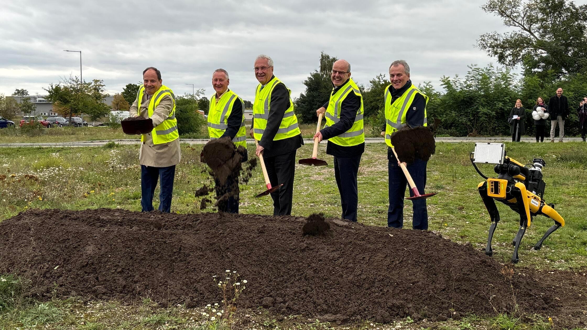 Framatome Spatenstich Fürth