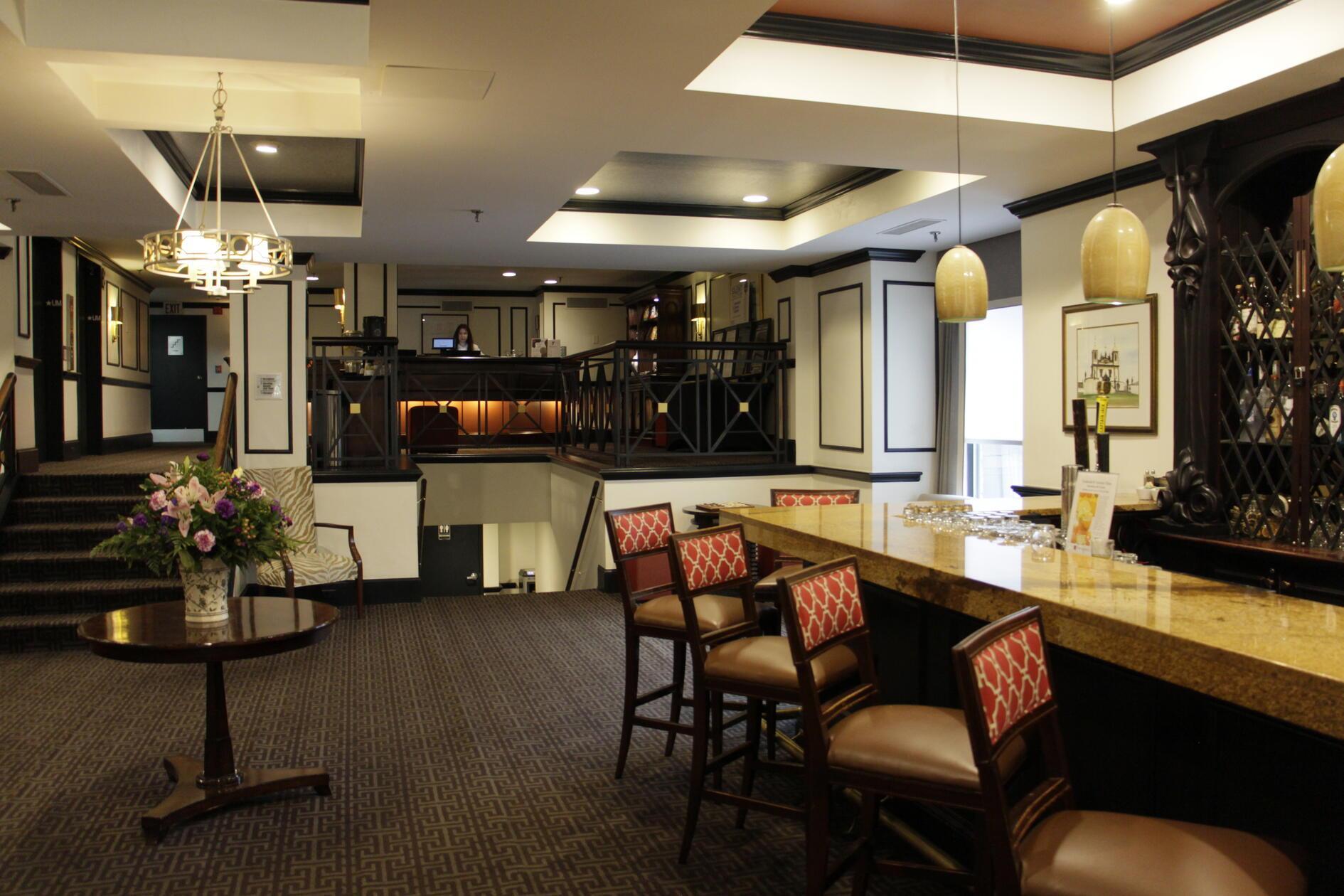 Das "Dunhill Hotel" in Charlotte versprüht historischen Charme mitten in Uptown. Hier nächtigte schon Elvis Presley, wenn er Auftritte in der Stadt hatte.