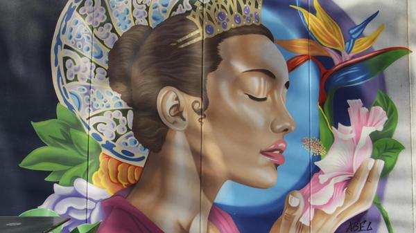 Auch "Queen Charlotte" ist auf einem Mural verewigt. Die Stadt wurde nach Charlotte von Mecklenburg-Strelitz, der deutschen Gemahlin des englischen Königs Georg III. benannt. Durch die Heirat wurde sie Königin von Irland, sowie Kurfürstin von Braunschweig-Lüneburg und später Königin von Hannover. Charlotte trägt deshalb neben einigen anderen Städten in den USA auch den Spitznamen "Queen City".