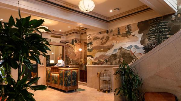 Das Flat Iron Hotel liegt in der Innenstadt Ashevilles. Das Gebäude stammt aus den 1920er Jahren und wurde komplett restauriert. Das Hotel befindet sich in einem der ersten Wolkenkratzer der Stadt.