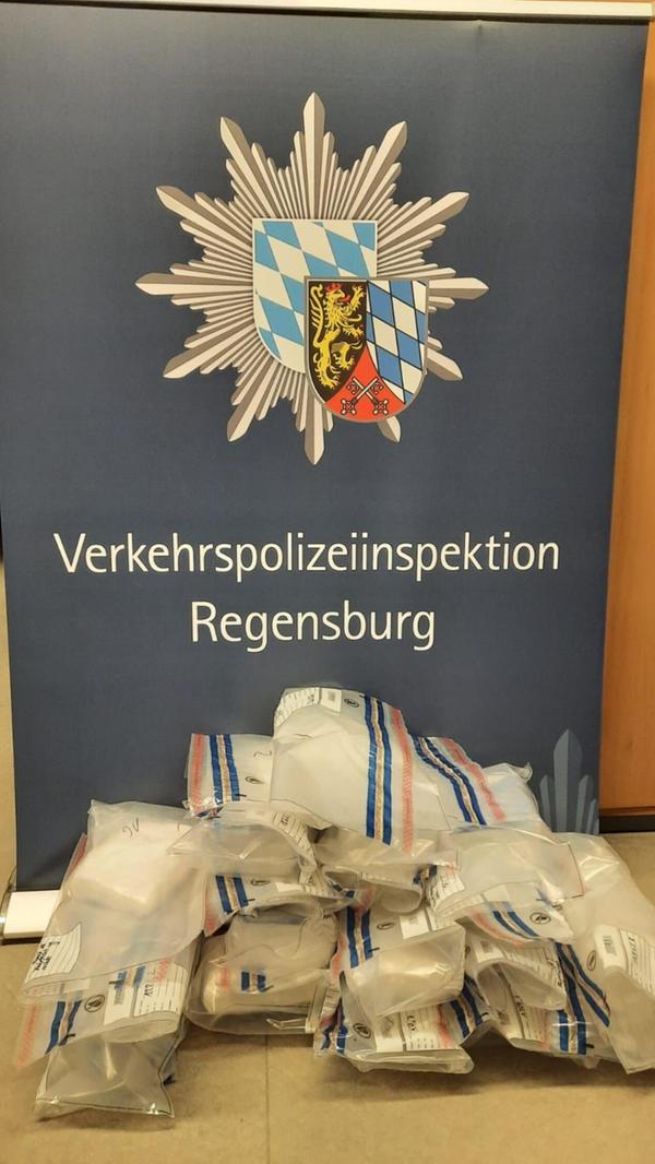 Sichergestelltes Methamphetamin