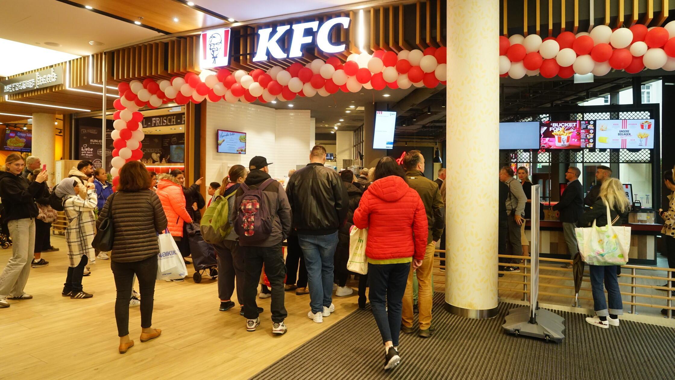 KFC Eröffnung
