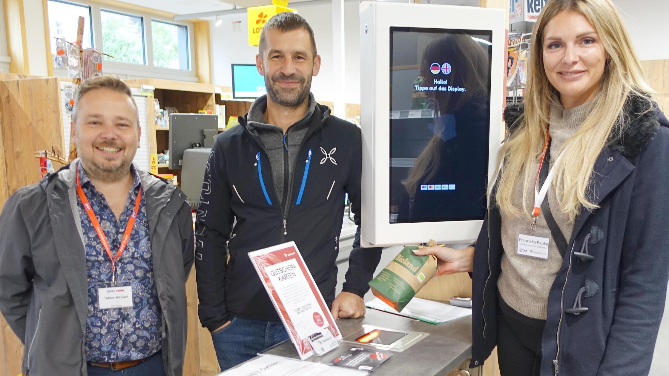 Franziska Papke, für Vertrieb und Marketing der Fi