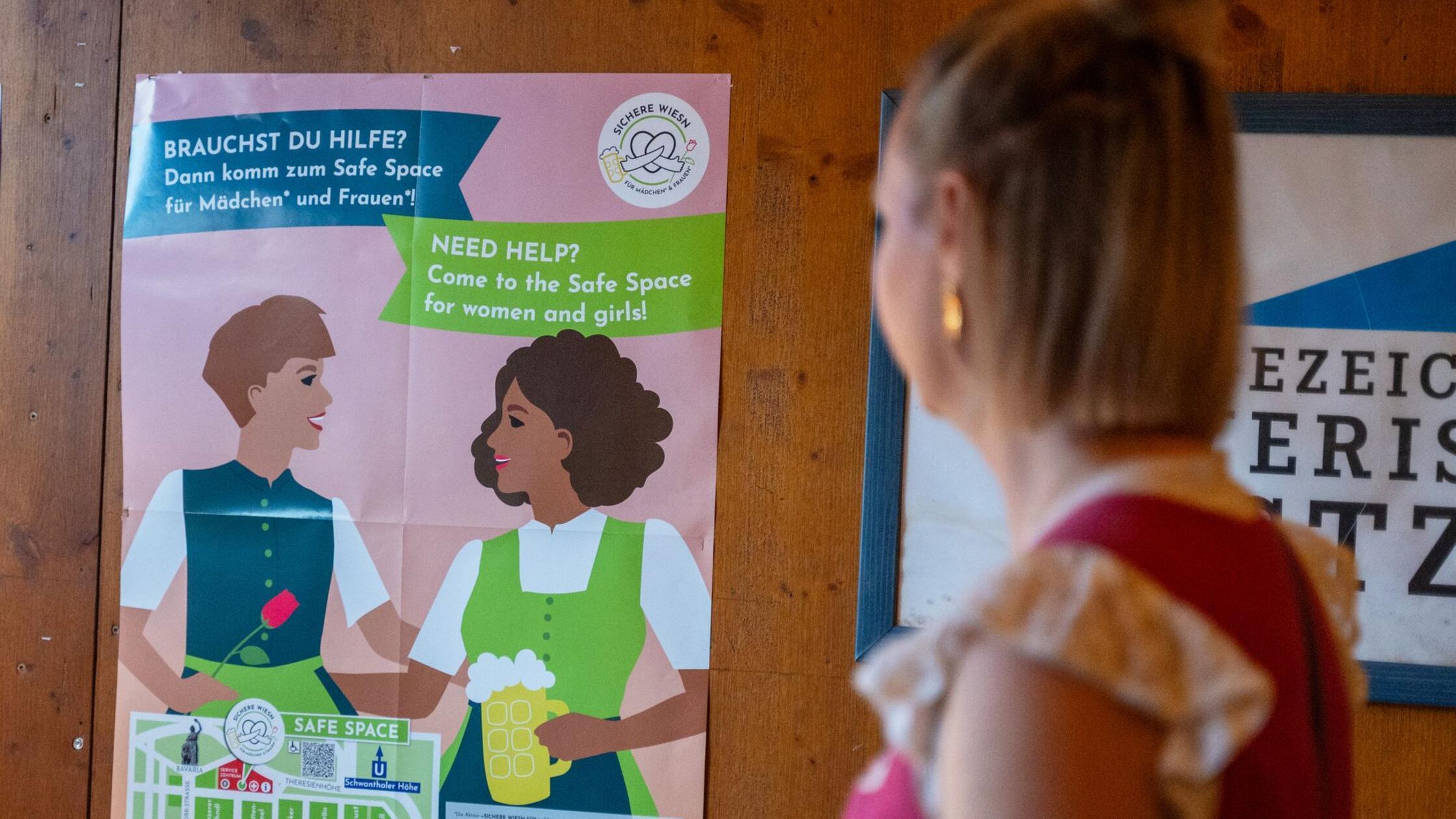 Mehr Frauen suchen Hilfe während Besuch des Oktoberfests