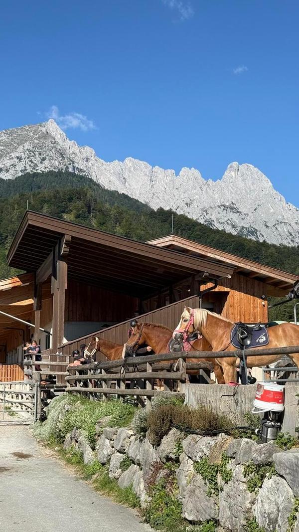 Auch ein Reitstall ist direkt angebunden.