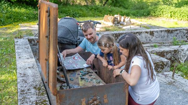 Auf Yappys Rätselweg in Oberndorf kann die ganze Familie rätseln.