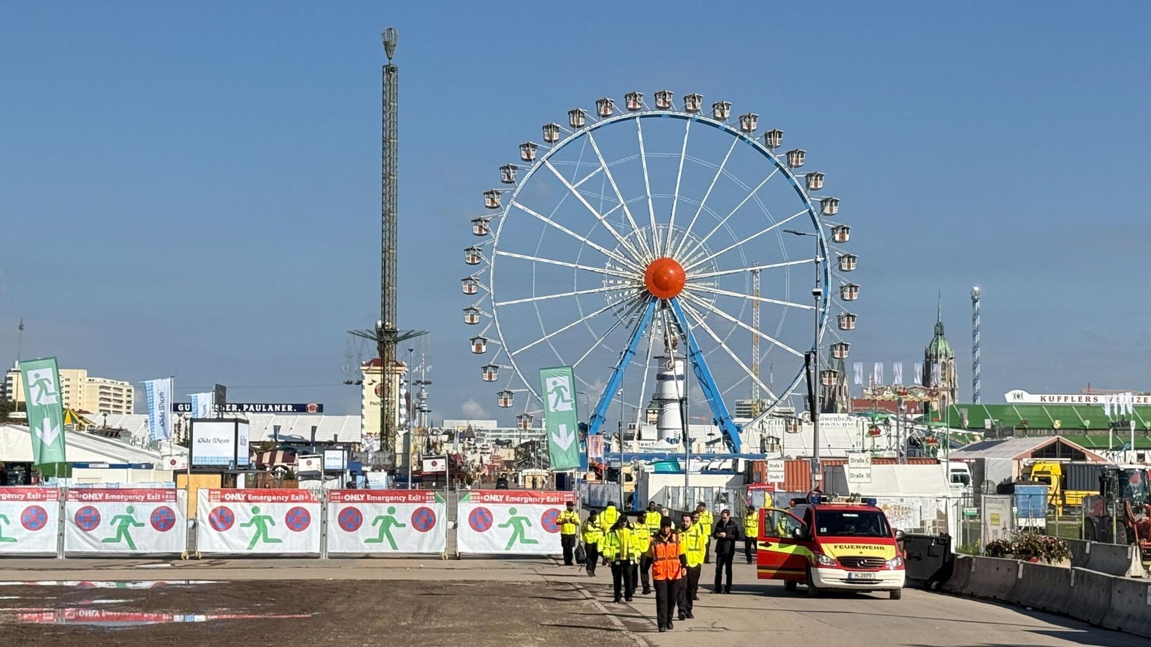Oktoberfest bleibt nach Bombendrohung vorerst gesc