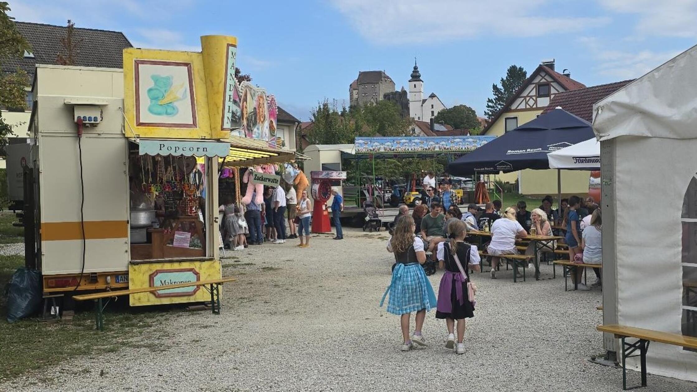 Die Kirchweih in Hiltpoltstein ist immer gut besuc