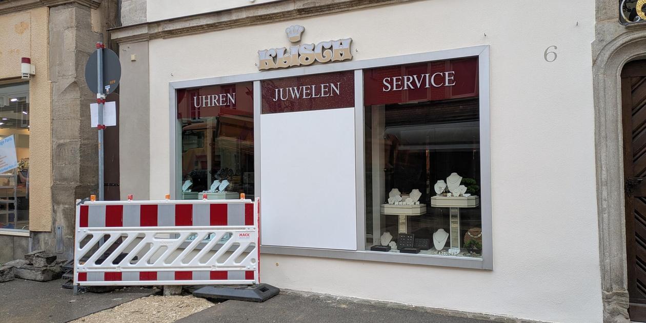 Juwelier in Weißenburg: Zweiter Einbruchsversuch in diesem Jahr