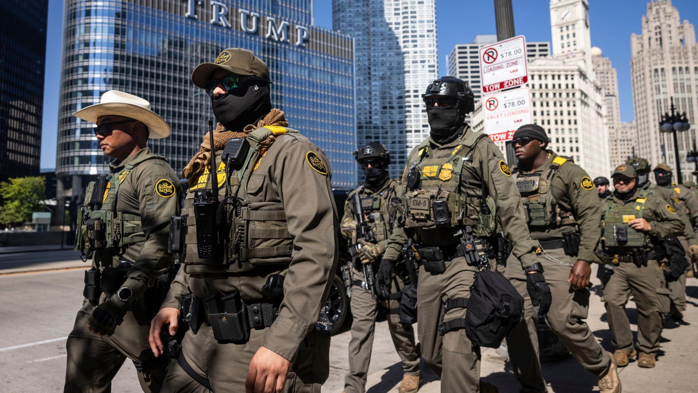 Klage, Verbotszone: Widerstand in Chicago gegen Trump wächst