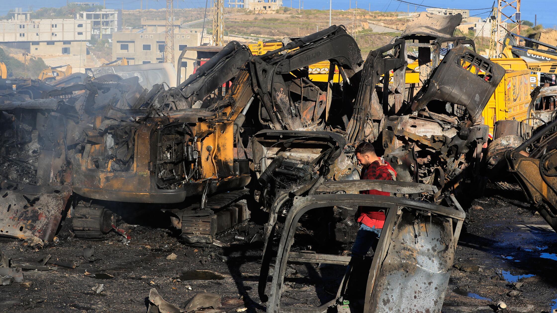 Trotz geltender Waffenruhe mit der Hisbollah: Israel greift Ziele im Libanon an