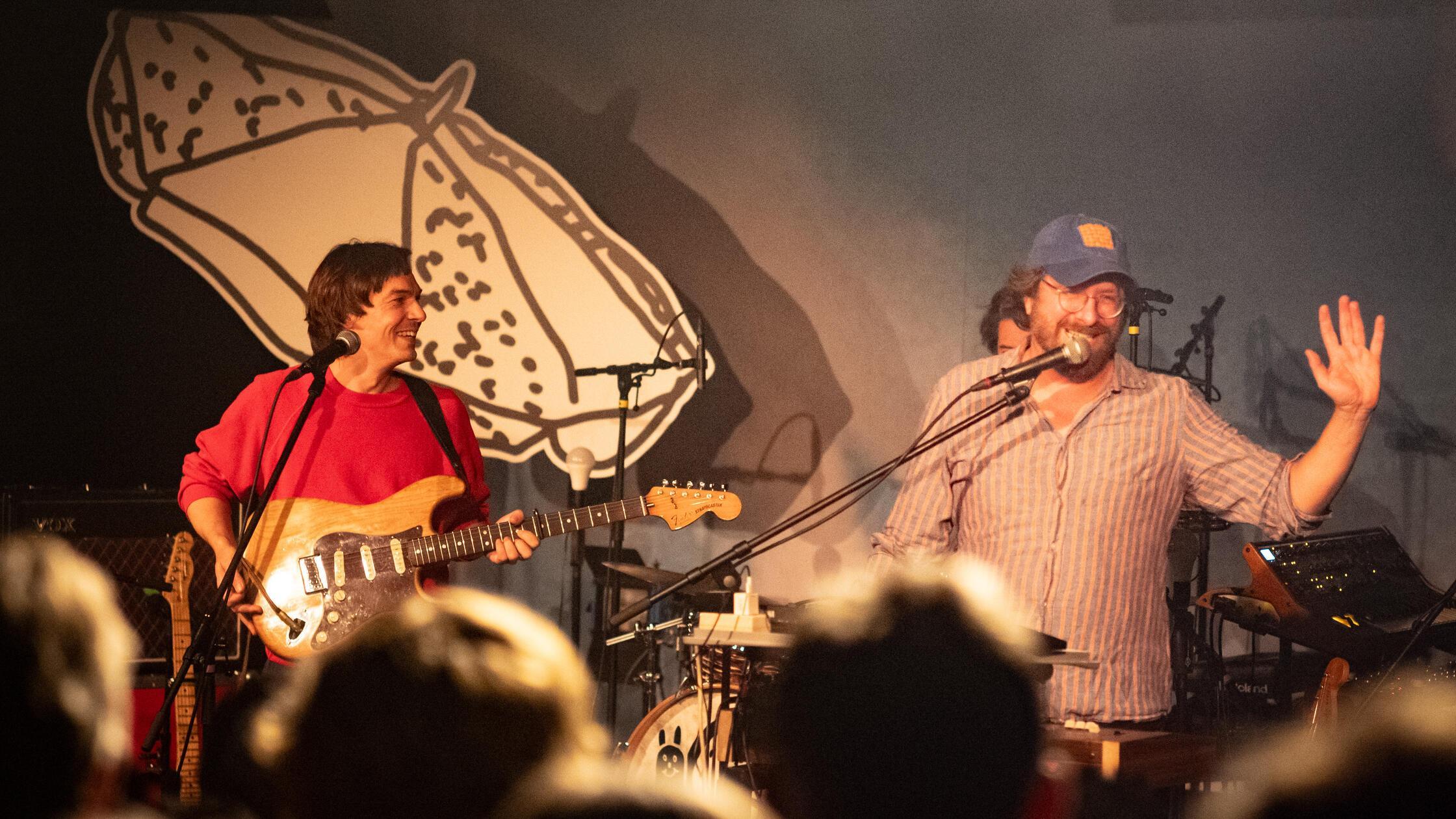 Die Band "Die Höchste Eisenbah" spielt im E-Werk i