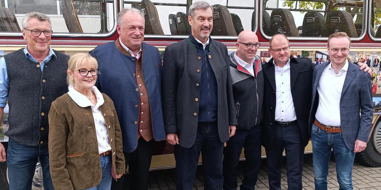 Deshalb war Ministerpräsident Markus Söder auf einer Geburtstagsfeier ...