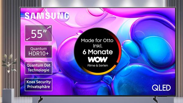 Otto TV Samsung 55 QLED Fernseher Gratis Streaming
