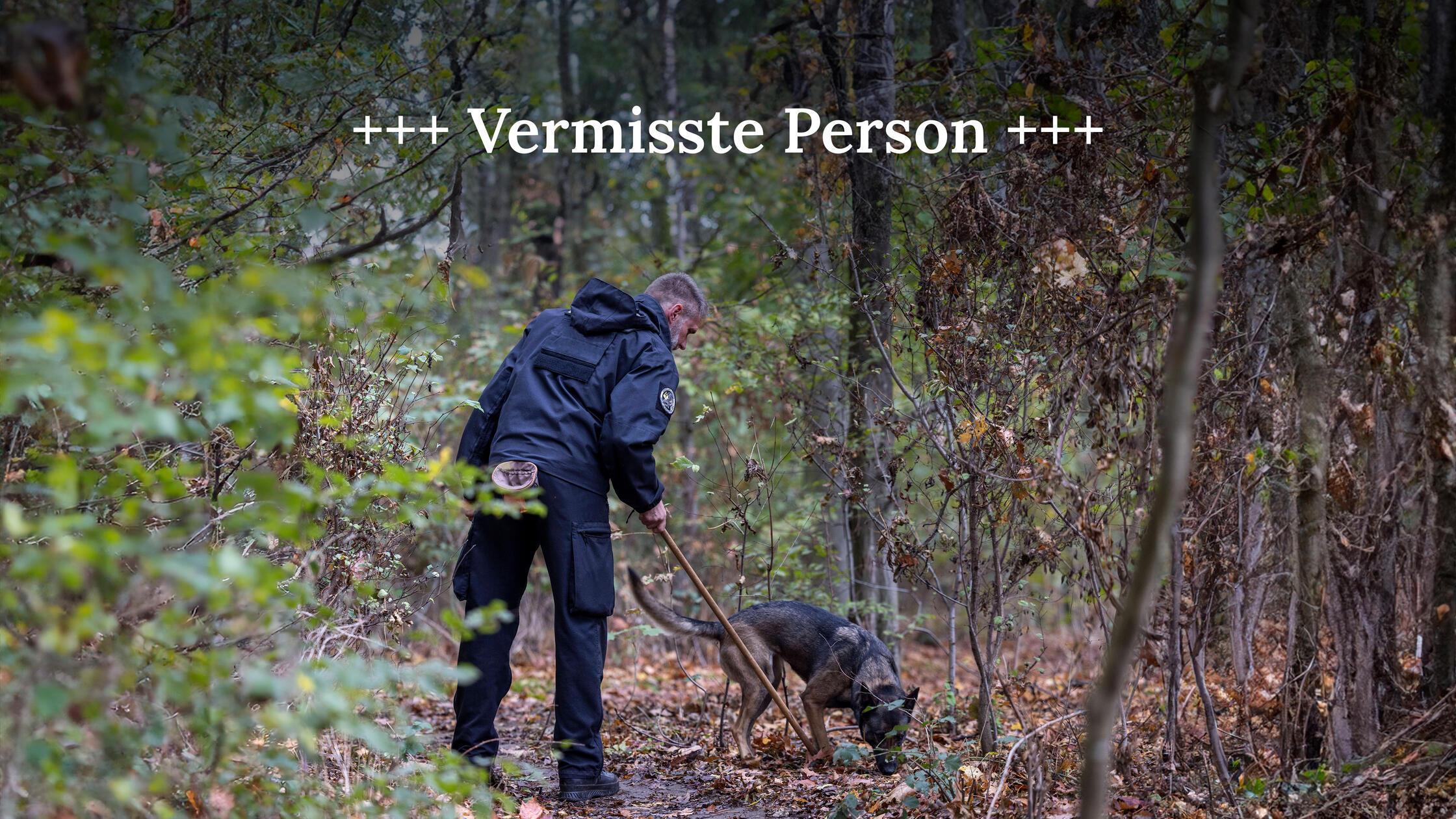 Vermisst Vermisstenmeldung