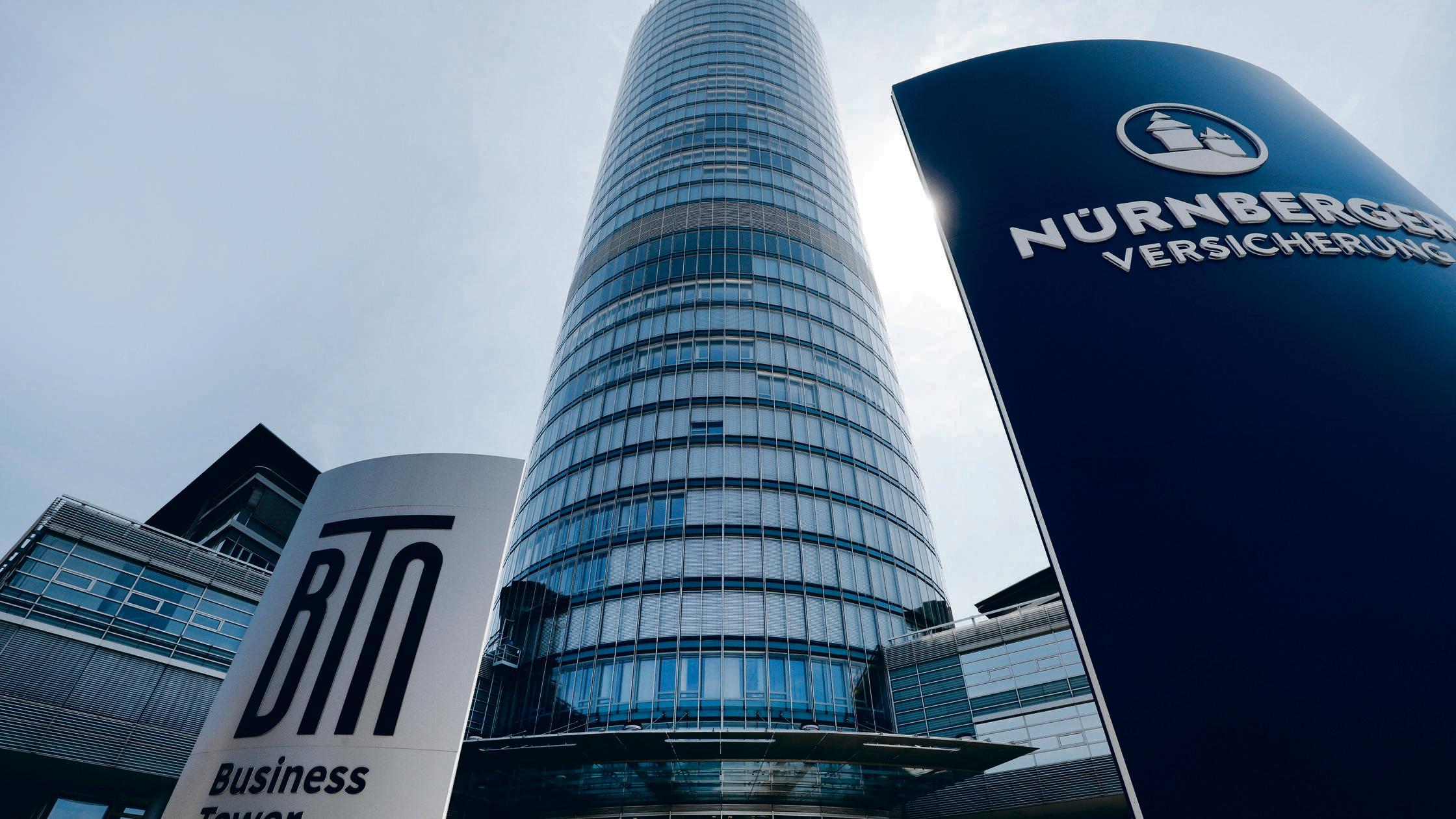 Arbeiten im Buisness Tower