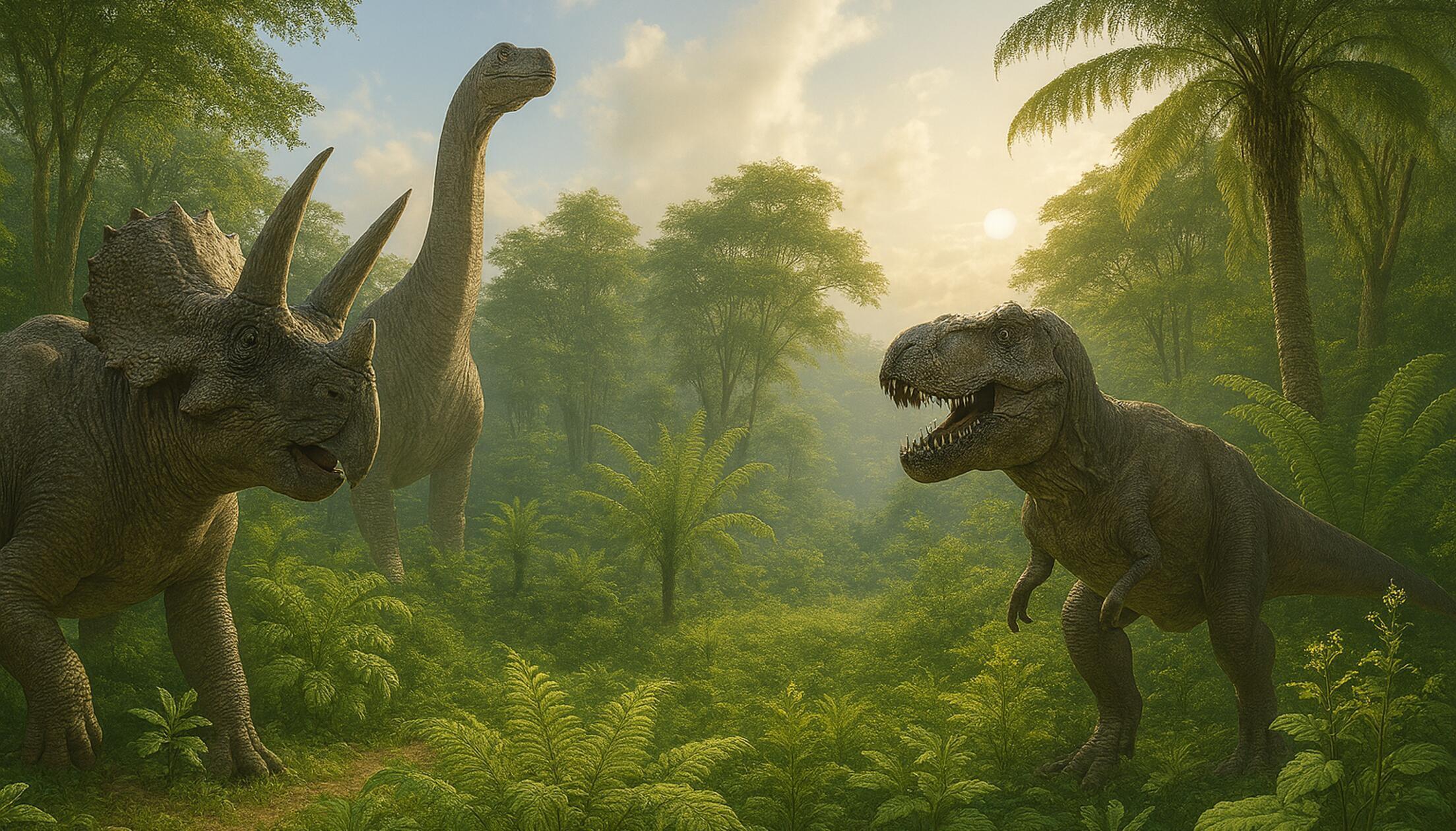 Ja, zur Zeit der Dinosaurier gab es mehr CO2 in der Atmosph&auml;re - das hilft uns leider trotzdem nicht