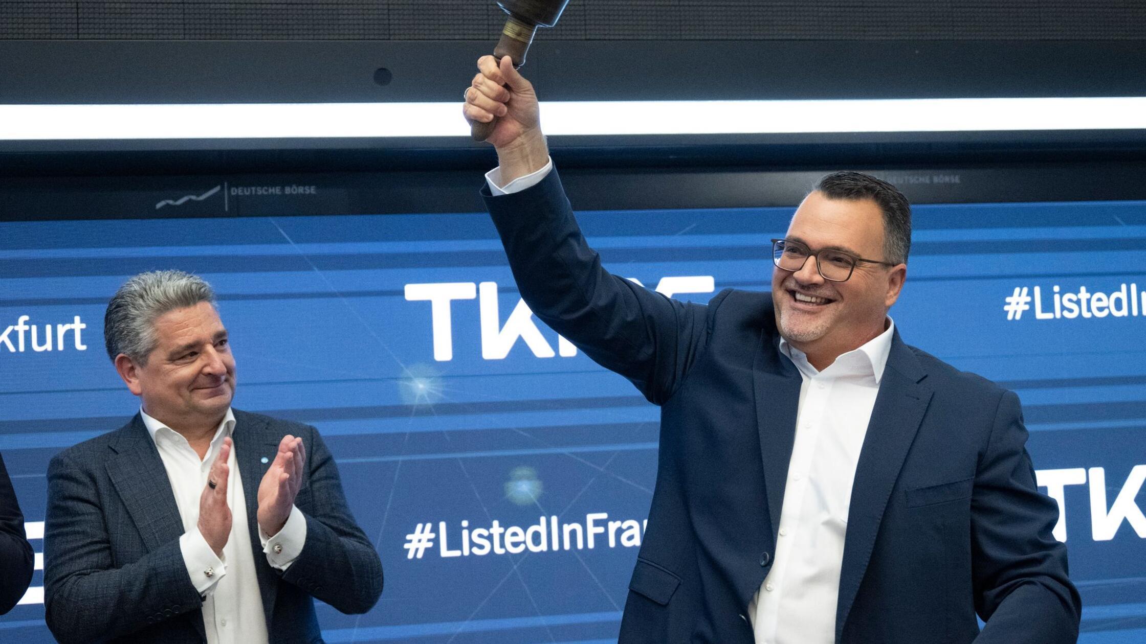 Marineschiffbauer TKMS legt fulminanten B&ouml;rsenstart hin