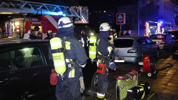Brand Nürnberg Adam-Klein-Str.114, im 3. OG brannt