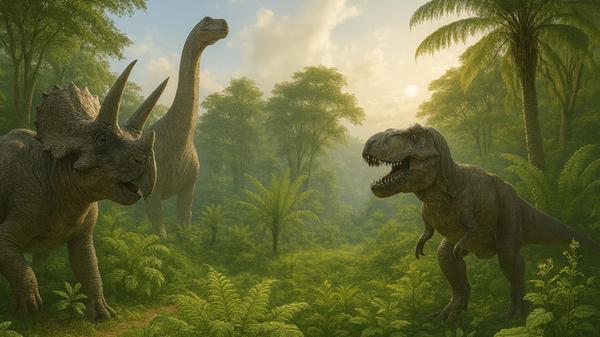 Dinosaurier CO2 Pflanzen