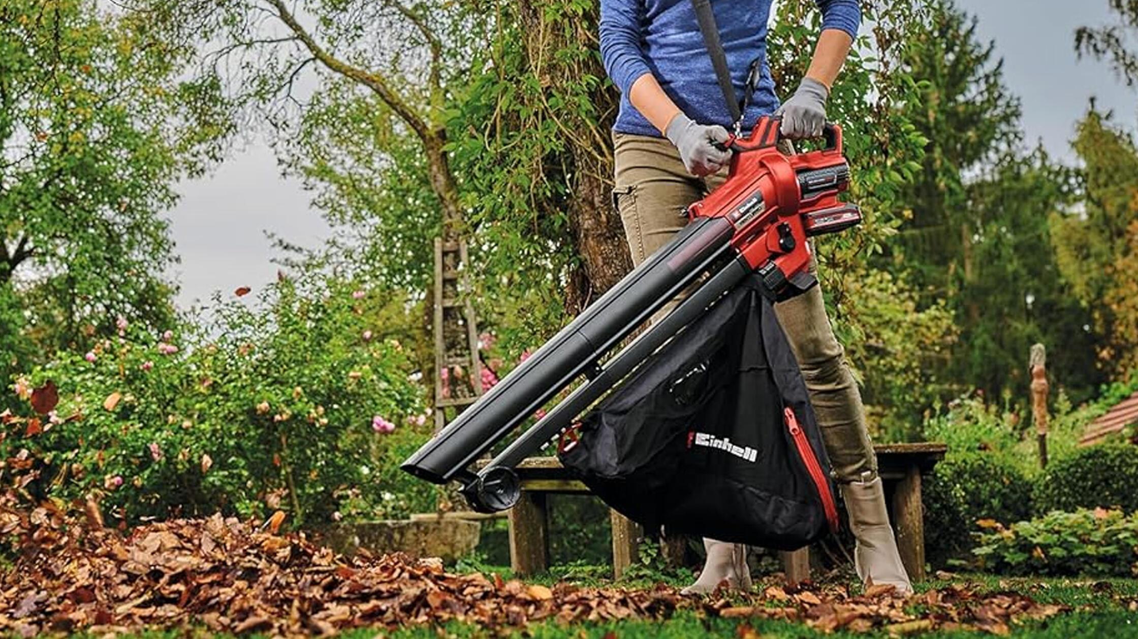 Einhell Laubsauger Bosch Gardena