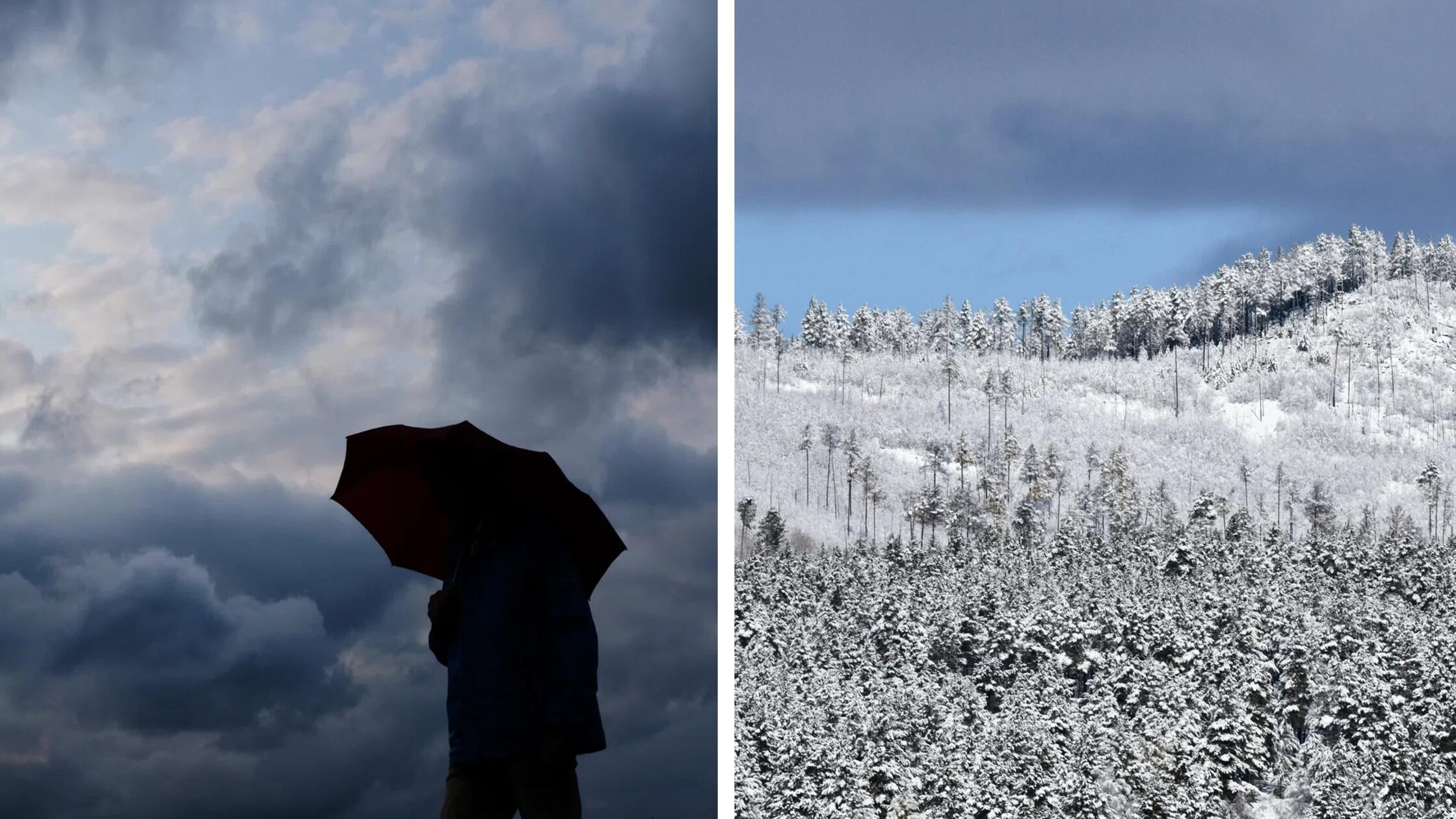 Heftige Stürme, Starkregen und Neuschnee bestimmen Bayern-Wetter - DWD warnt auch in Franken