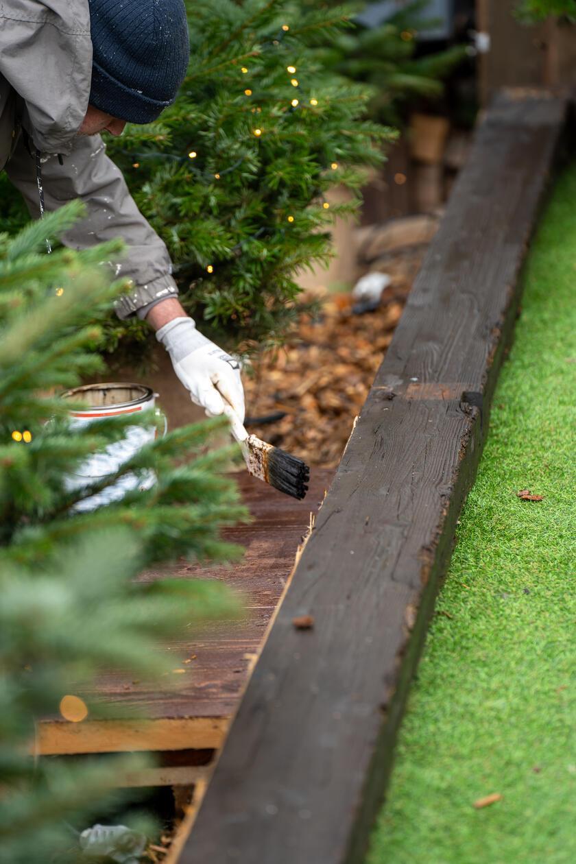 Erst, wenn alles sitzt, eröffnen die Nürnberger Winterhütten.