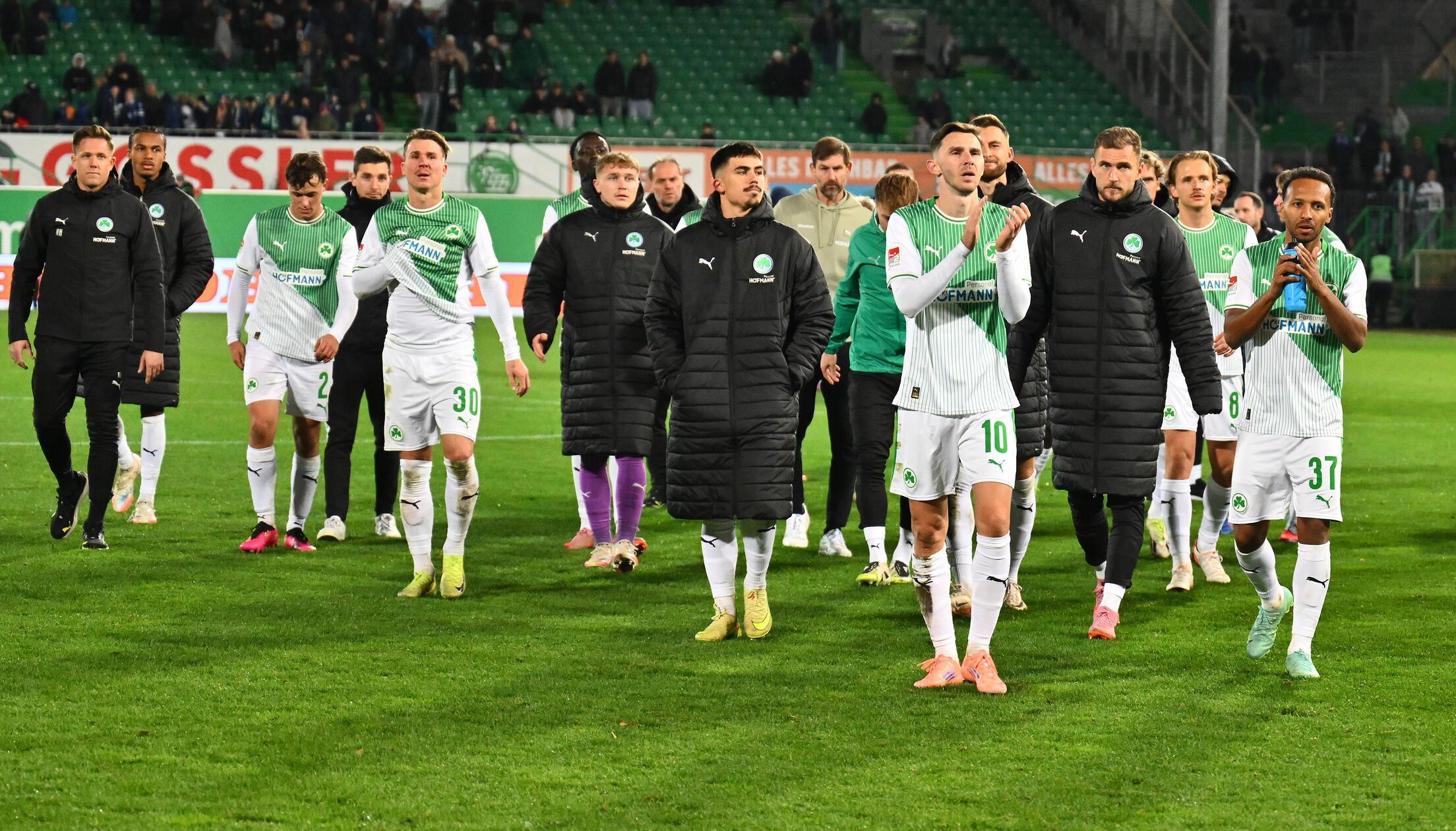 Nach zwei schmerzhaften Pleiten in Folge muss das Kleeblatt in einer Woche auswärts beim SC Paderborn ran.